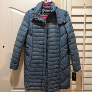 NWT Kenneth Cole Packable Puffer Synthetic Fill